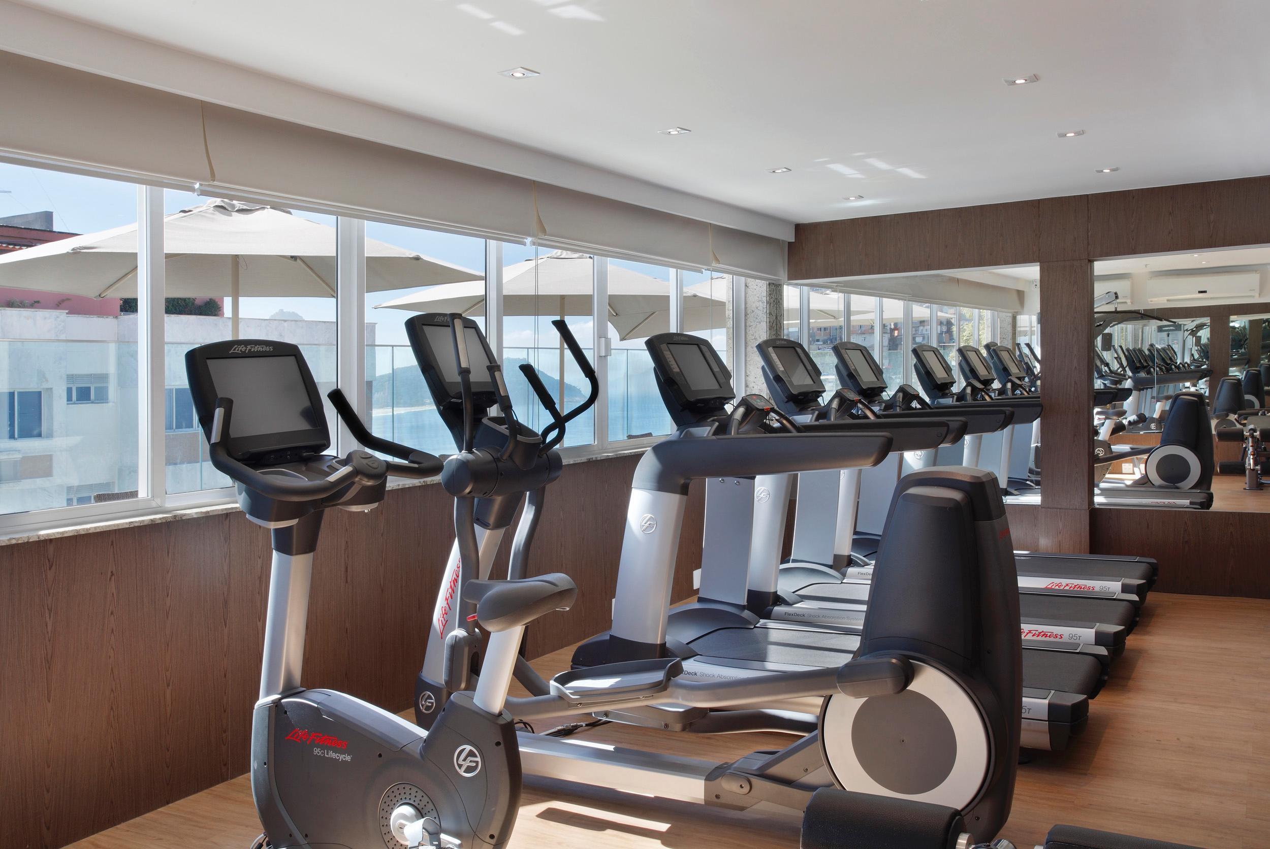 Miramar By Windsor Copacabana Río de Janeiro Exterior foto The gym at the hotel