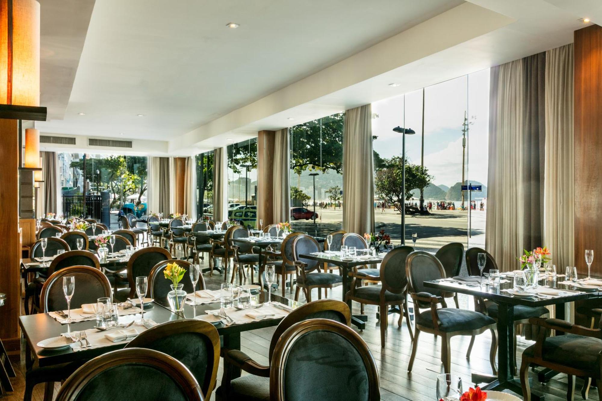 Miramar By Windsor Copacabana Río de Janeiro Exterior foto The restaurant