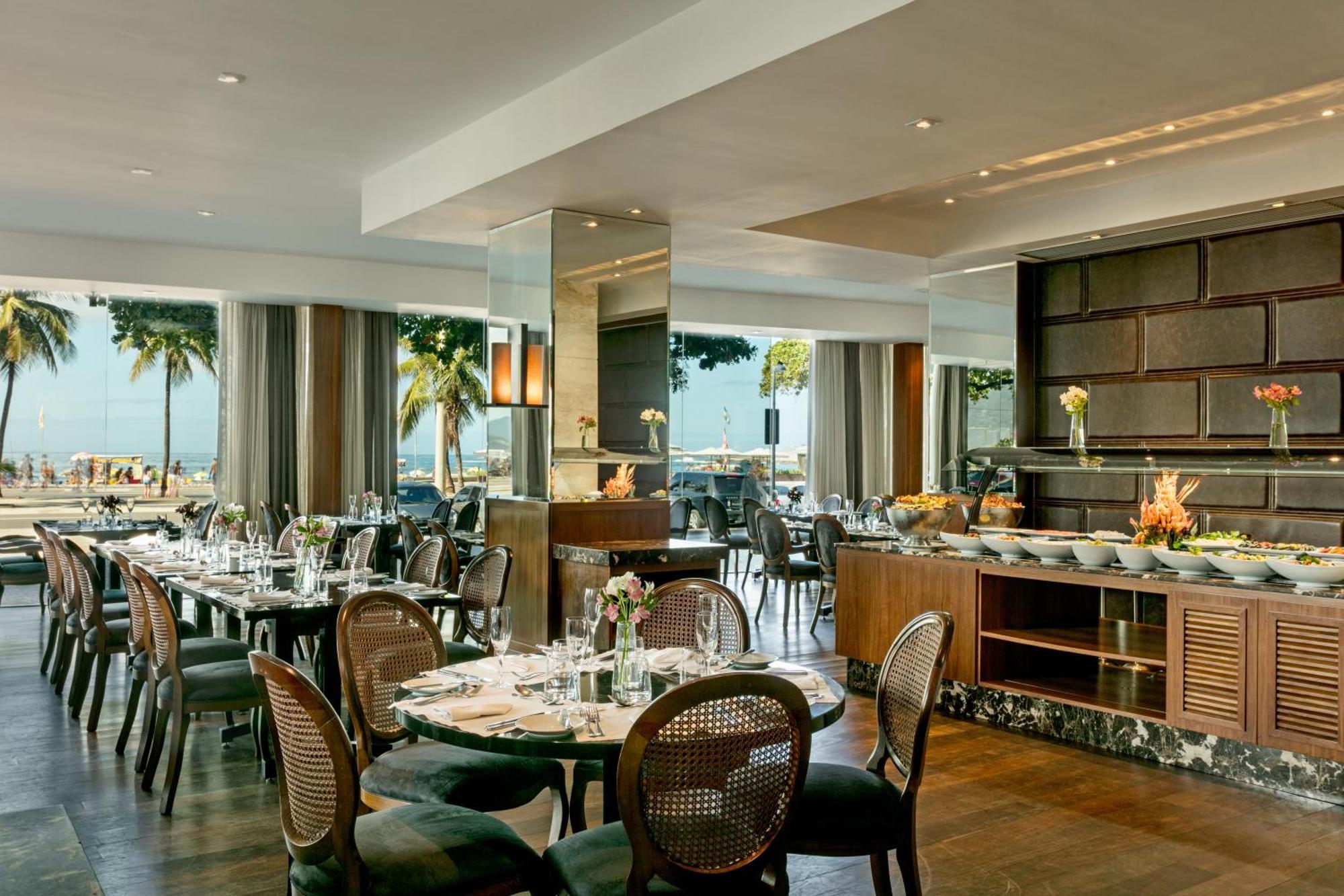 Miramar By Windsor Copacabana Río de Janeiro Exterior foto The restaurant